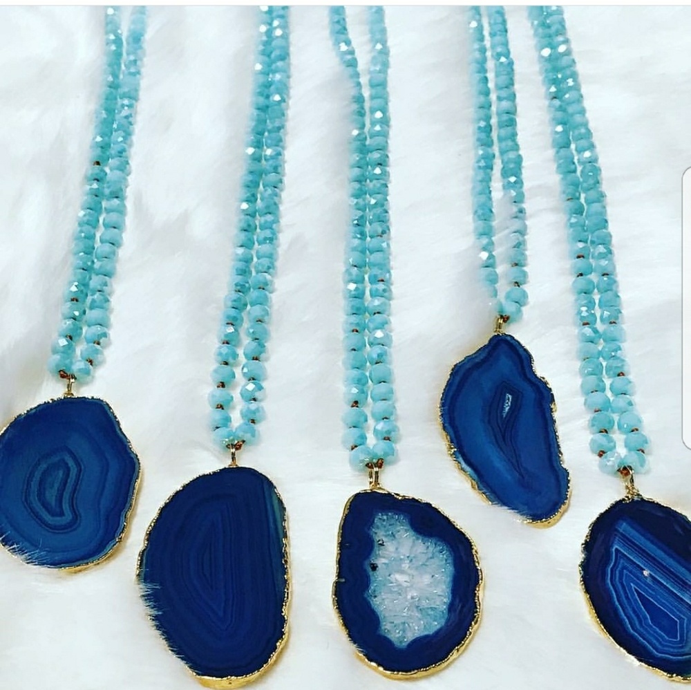 Agate Stone Necklace